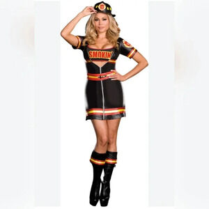 Women's "Smokin' Hot" Fire Fighter Costume